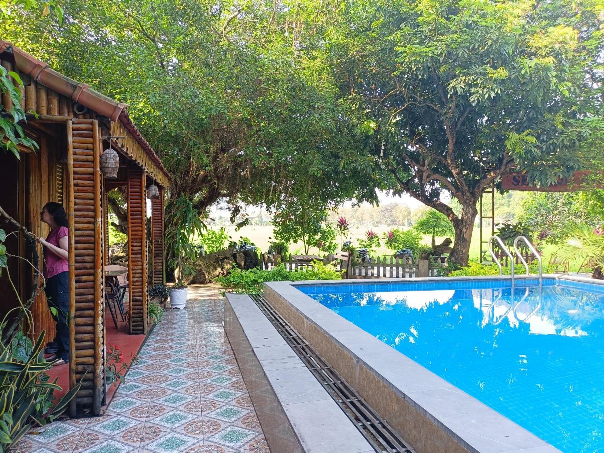 Tam Coc Sunshine Homestay نينه بينه المظهر الخارجي الصورة